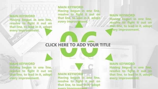 欧美风图文展示PPT模板6