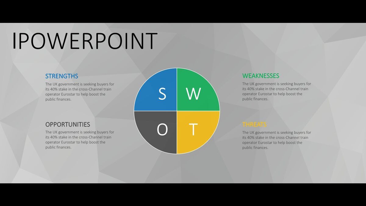 黑边宽屏商务PPT模板7