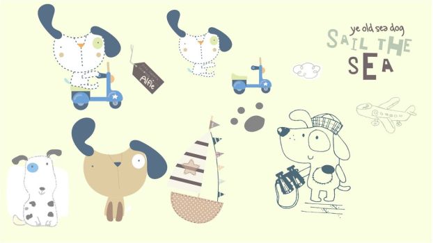 单身狗生活趣味PPT模板8