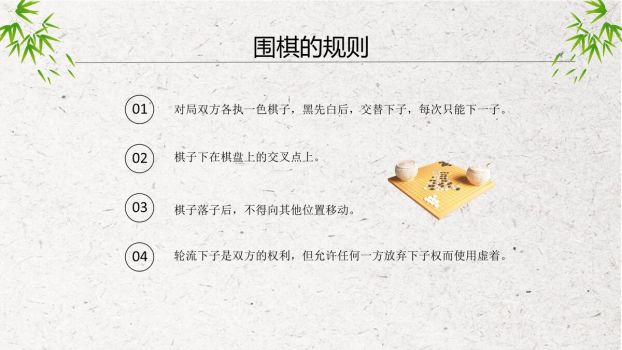 围棋入门基础教程PPT模板7