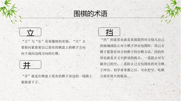 围棋入门基础教程PPT模板9