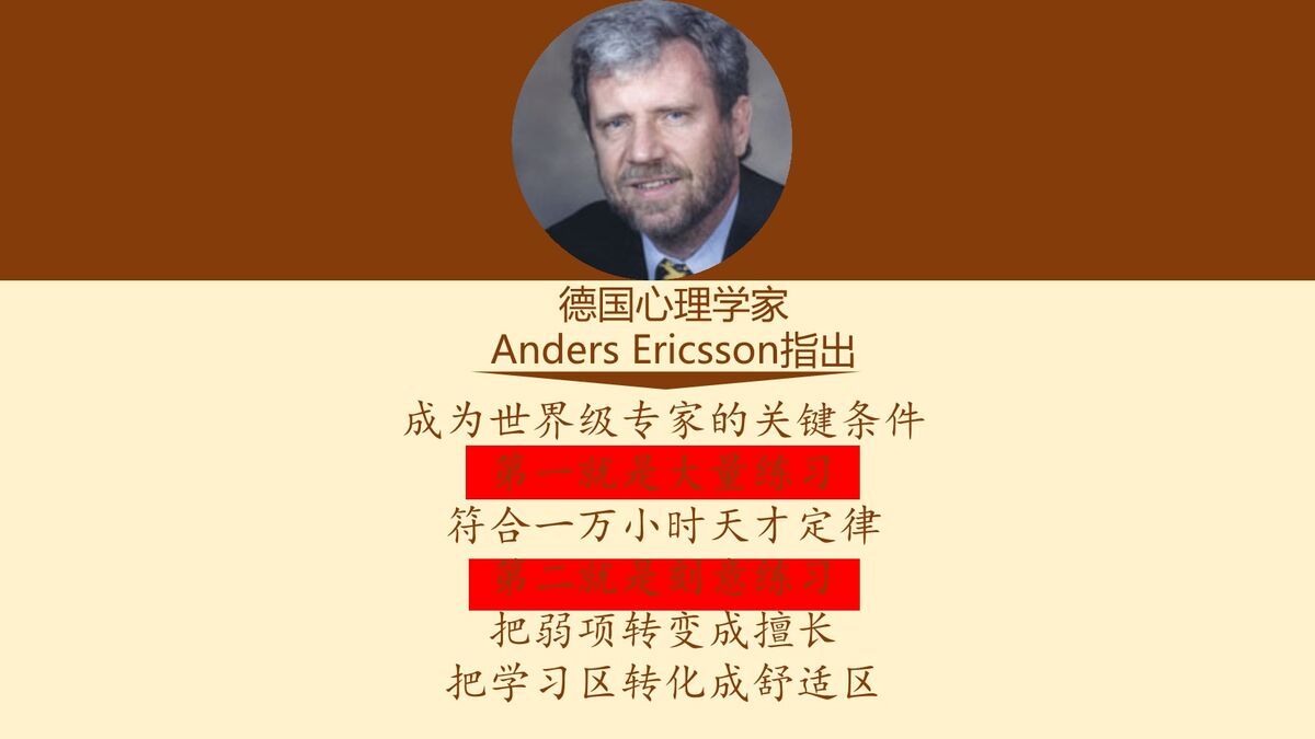 一万小时天才理论解读PPT1