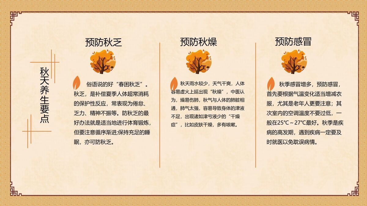 中医养生保健讲座PPT模板4