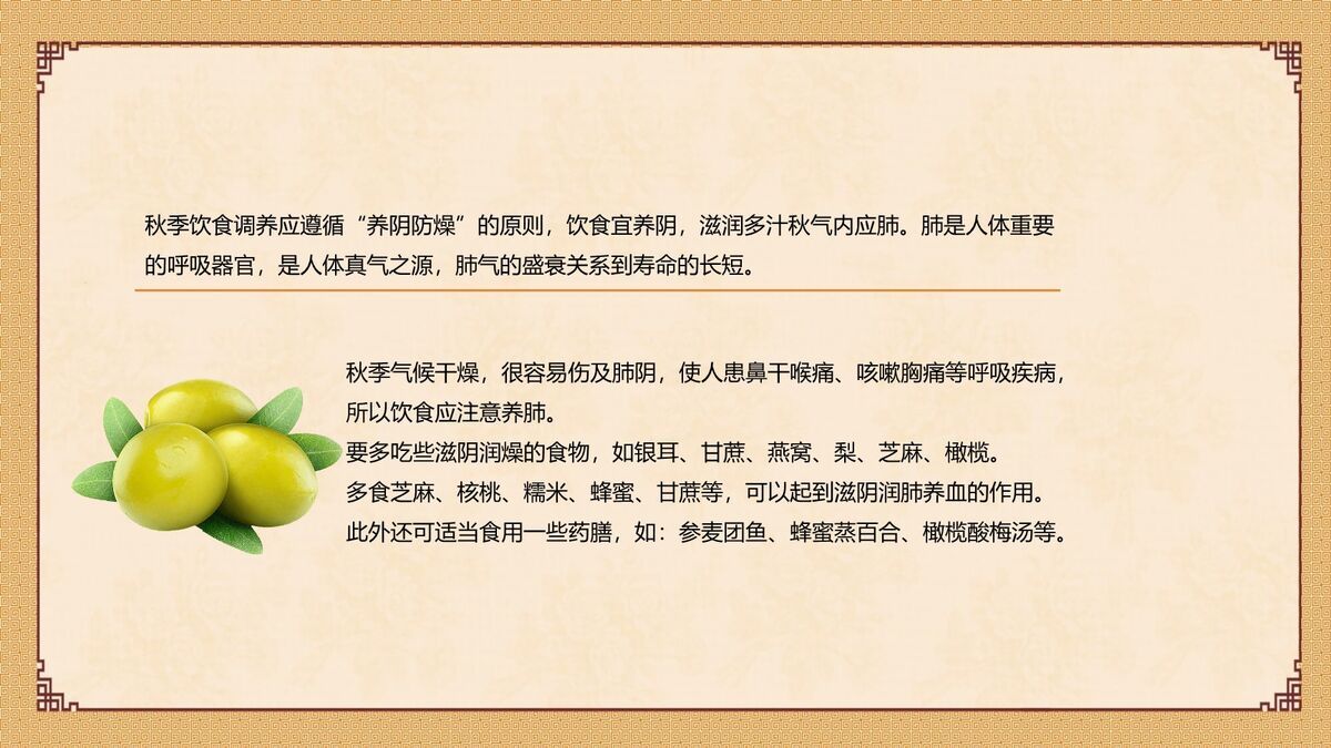 中医养生保健讲座PPT模板9