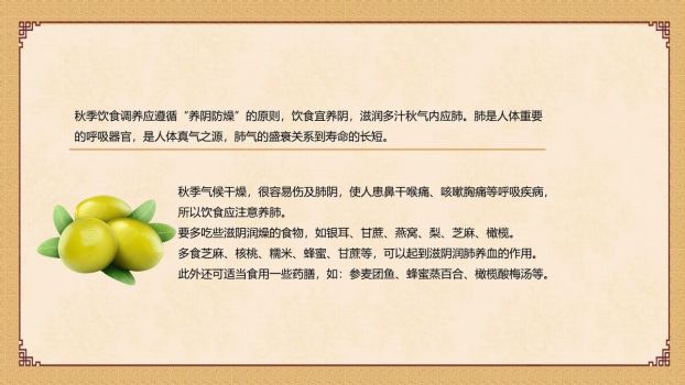 中医养生保健讲座PPT模板9