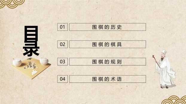 围棋入门与基本规则PPT模板9