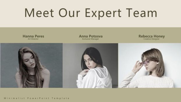 莫兰迪杂志图文风PPT模板2