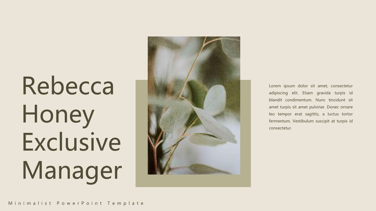 莫兰迪杂志图文风PPT模板5