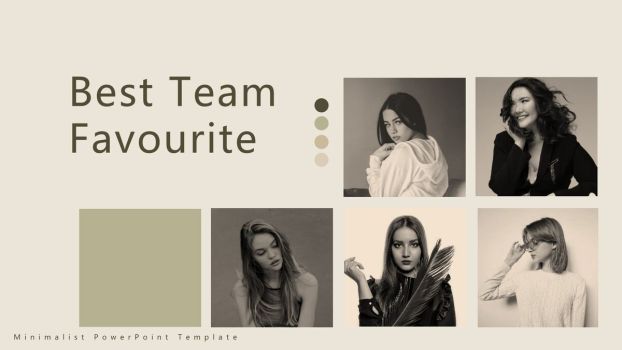 莫兰迪杂志图文风PPT模板6