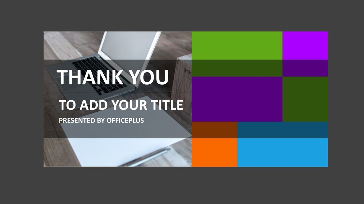 Win10磁贴风格PPT模板7