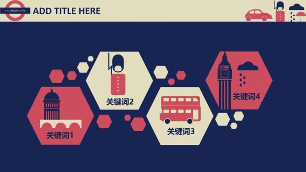 复古英伦风精美PPT模板8