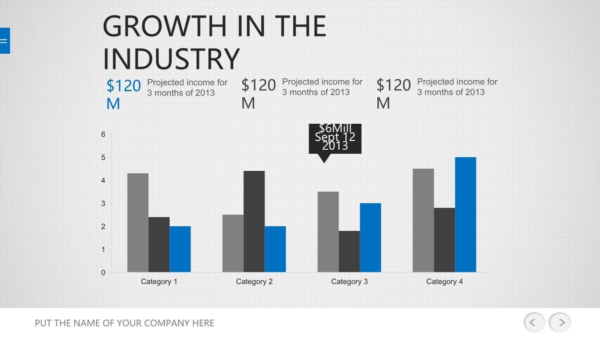 欧美简约风商务报告PPT模板4