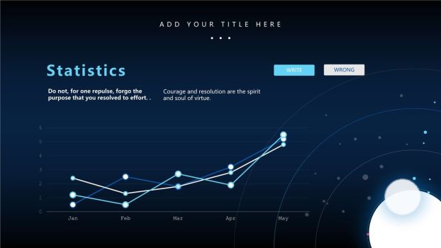 深空粒子动态科技PPT模板1
