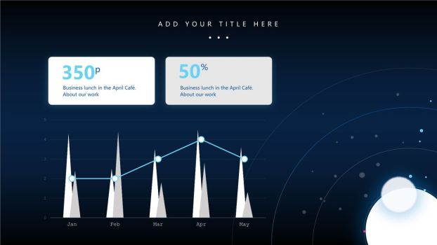 深空粒子动态科技PPT模板3