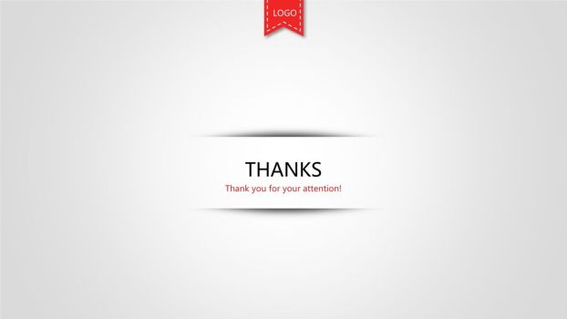 清新简洁动态微立体PPT模板5