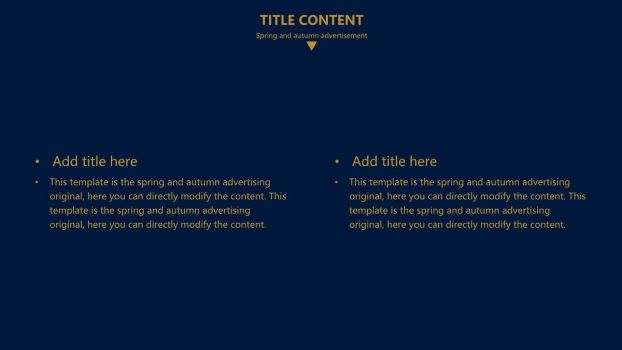 欧美简约大气商务PPT模板1