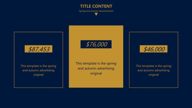 欧美简约大气商务PPT模板4