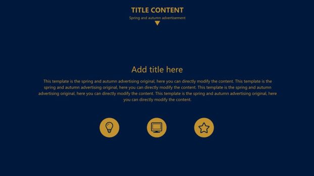 欧美简约大气商务PPT模板5