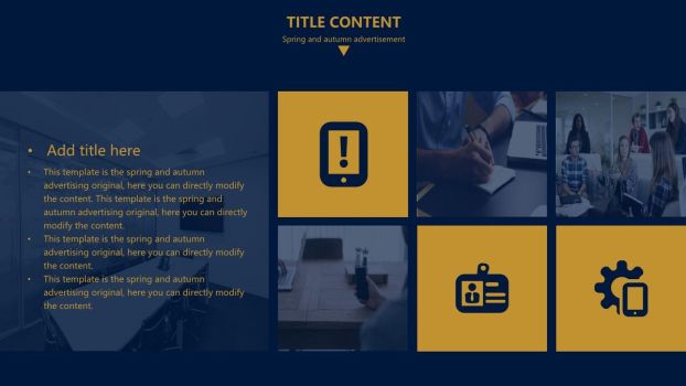 欧美简约大气商务PPT模板6