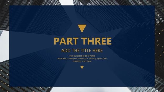 欧美简约大气商务PPT模板7