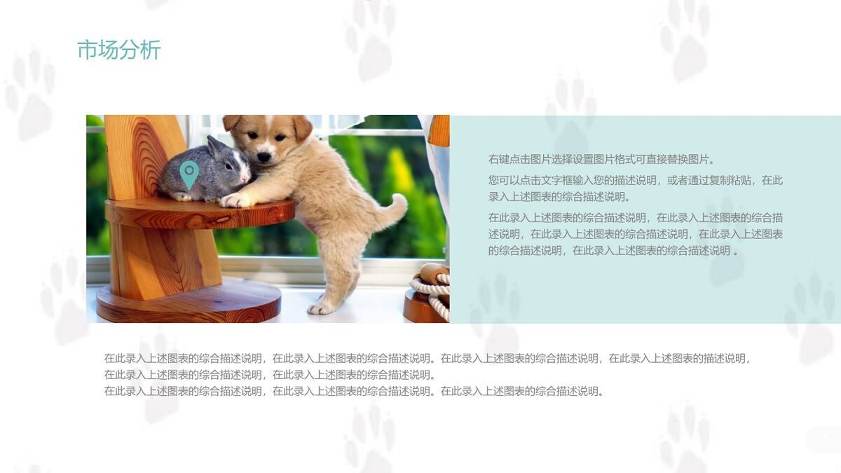 萌宠狗狗主题PPT模板6