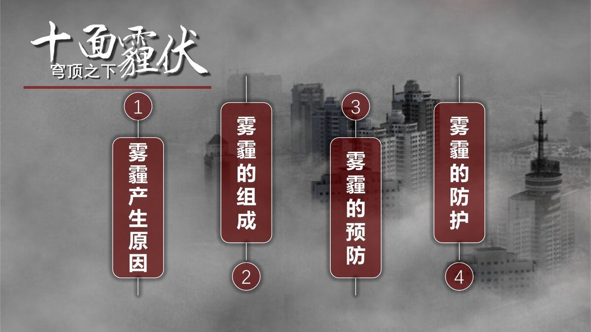 雾霾危害与科学防护指南PPT课件6