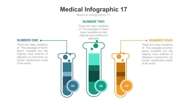 临床医学研究图表PPT模板8