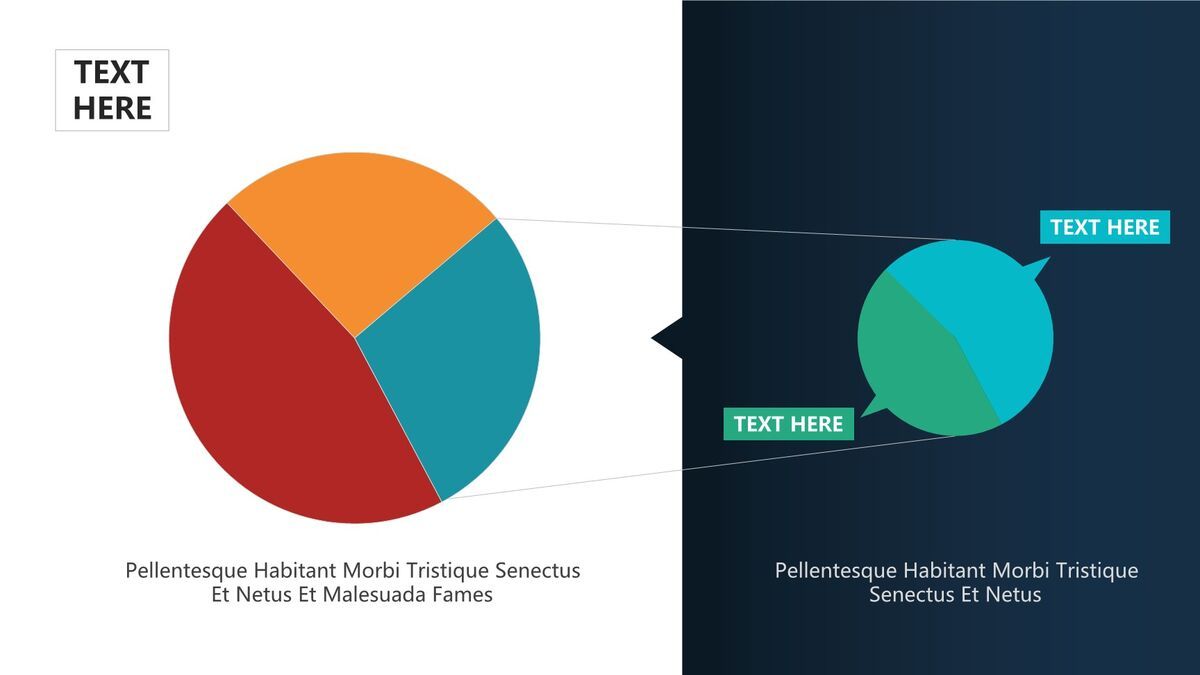 炫彩拼接三角活力PPT模板7