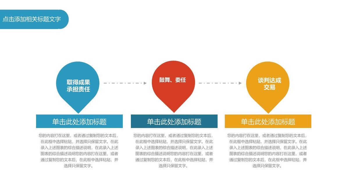 活力彩色通用PPT模板3