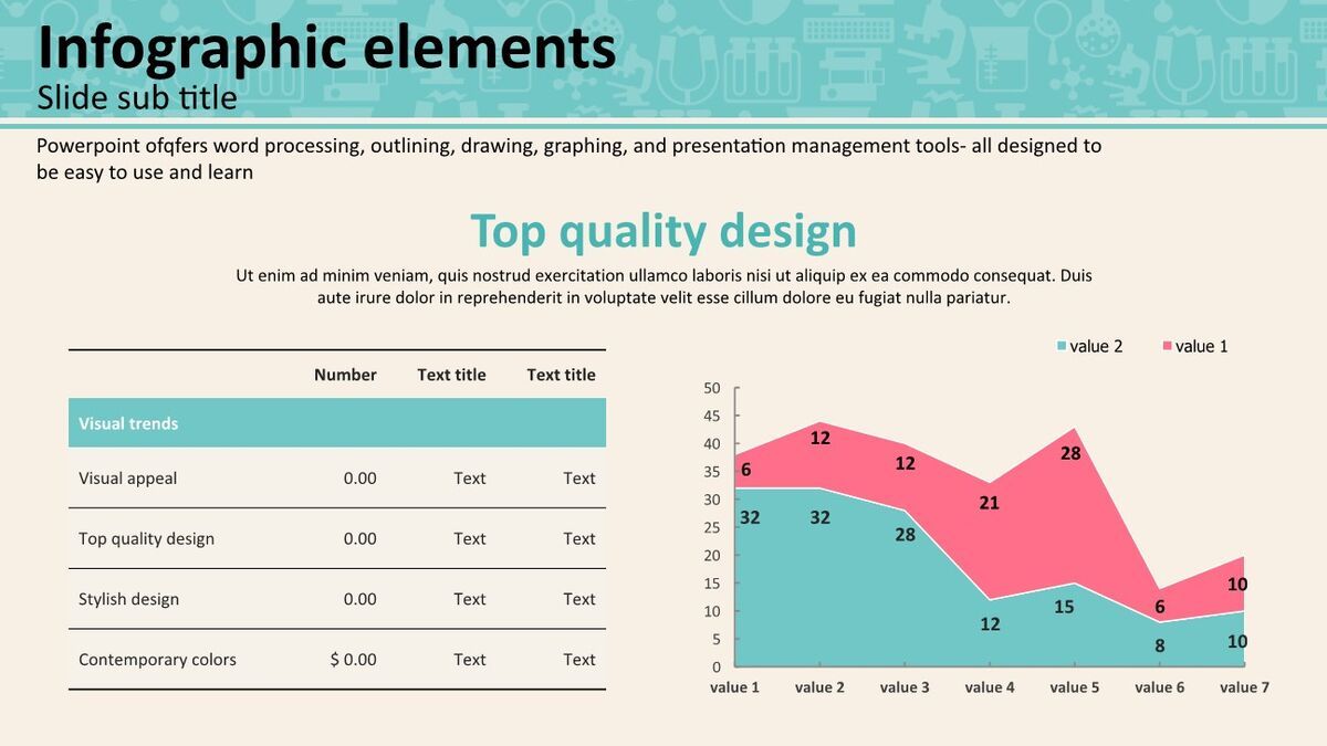 卡通医生医疗主题PPT4