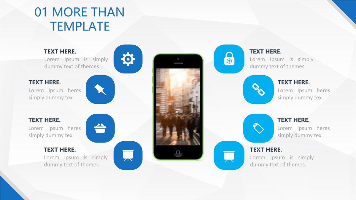 多功能通用商务演示PPT模板4
