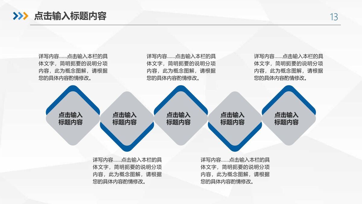 岗位年终述职PPT模板4