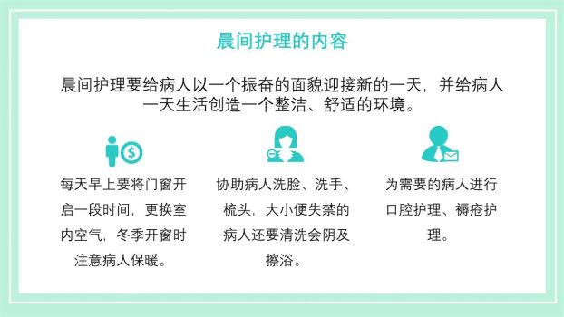 晨间护理查房流程PPT模板3