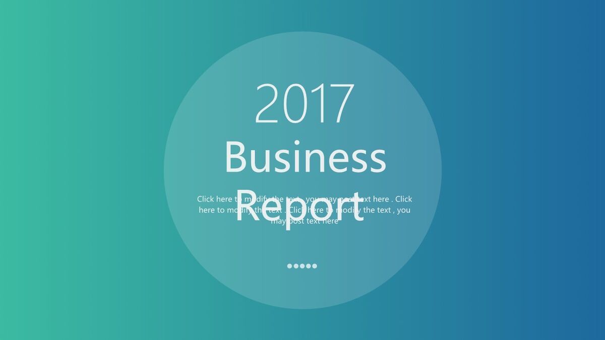 精致IOS风格PPT模板0