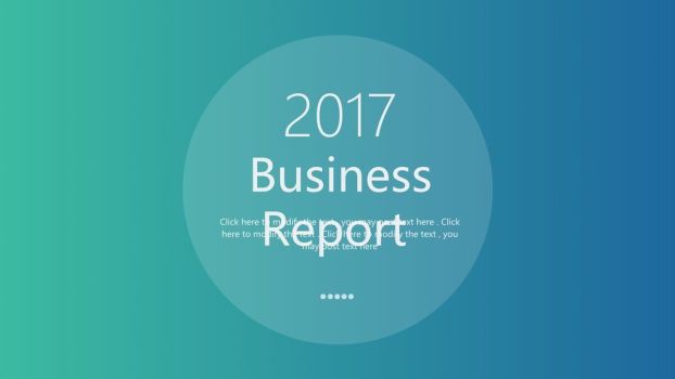 精致IOS风格PPT模板0