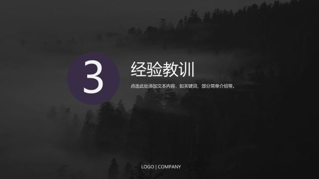 商务工作报告PPT模板2