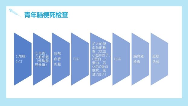 青年脑梗病例分析PPT模板9