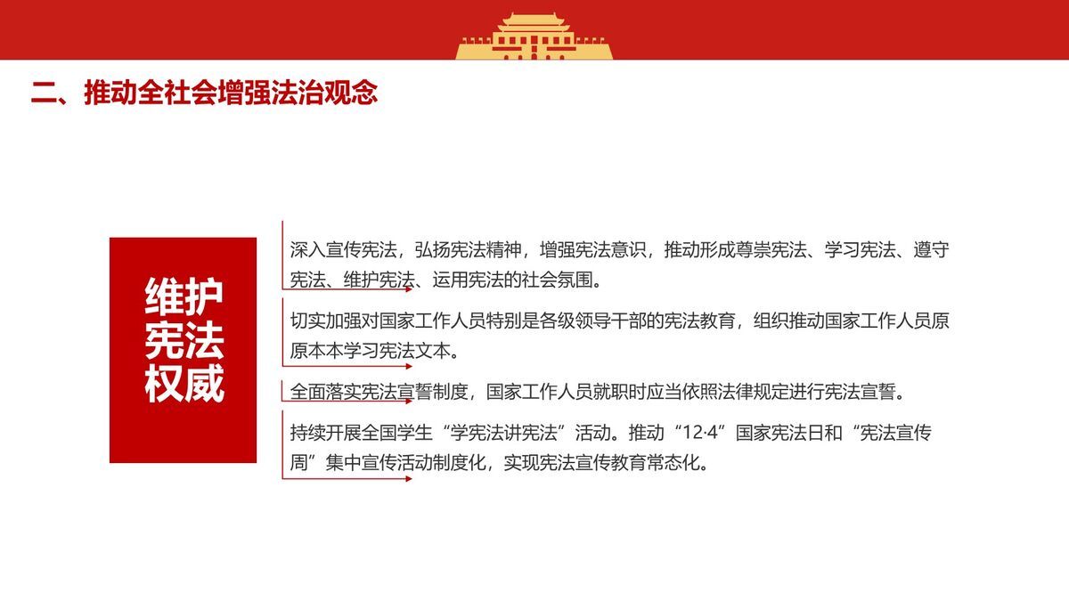 法治社会建设纲要解读PPT模板1