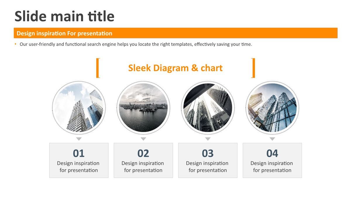 商务高楼大厦城市背景PPT1