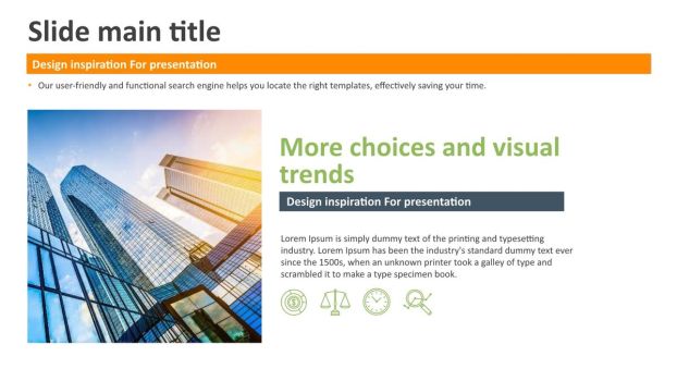 商务高楼大厦城市背景PPT7