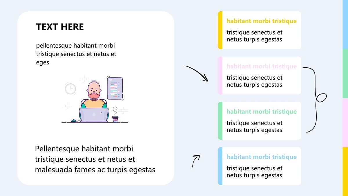 手绘清新教学PPT模板6
