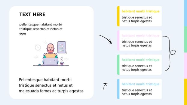 手绘清新教学PPT模板6
