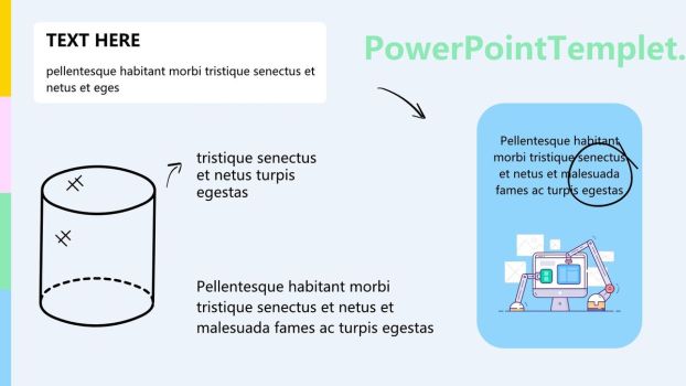 手绘清新教学PPT模板7