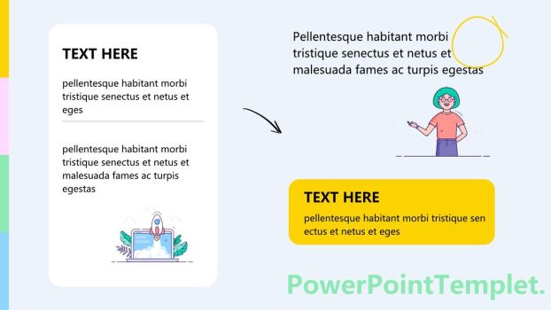 手绘清新教学PPT模板9
