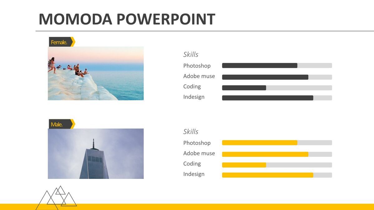 黑黄欧美风时尚PPT模板8