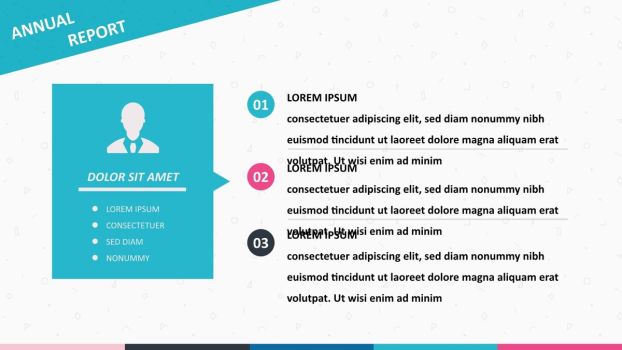 色块艺术设计PPT模板5