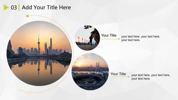 小清新微立体风PPT模板1