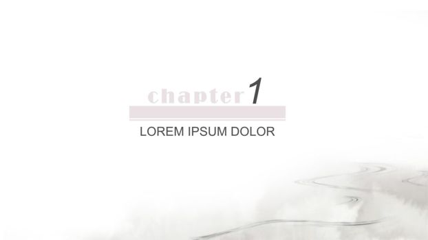 简约淡雅水墨中国风PPT3