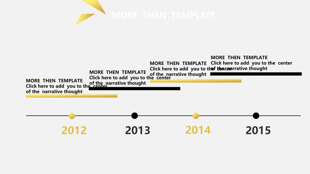 黑金欧美风炫酷PPT模板7