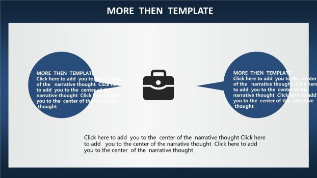 深蓝稳重商务PPT模板7